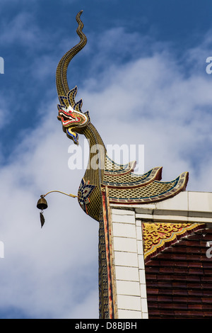 Lanna Naga apex Gable Banque D'Images