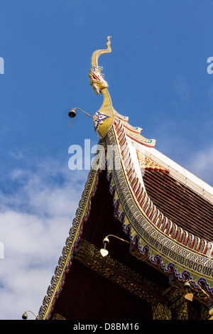 Lanna Naga apex Gable Banque D'Images