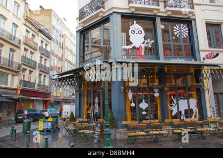 Le Roi des Belges d'affaires Bar à cocktails Salles de Jules Van Praetstraat, dans le centre de Bruxelles Belgique Europe Banque D'Images