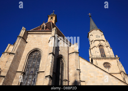 Le Cluj Michael Church à Cluj-Napoca est l'exemple le plus important d'une église gothique en Transylvanie, Roumanie, Banque D'Images