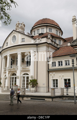 Théâtre Kurhaus, Merano, le Tyrol du Sud, Italie Banque D'Images