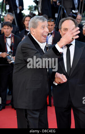 Jerry Lewis et Kevin Pollak participant à la 'California' premiere et l'ouverture à la 66e Festival de Cannes. 23 mai, 2013 Banque D'Images