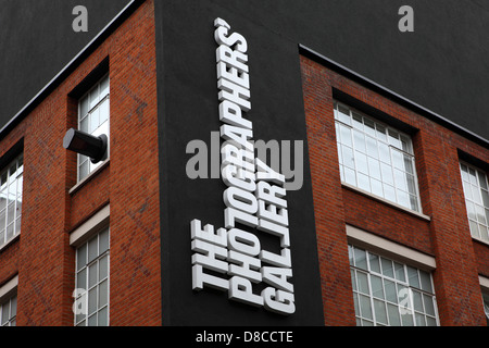 La Photographers' Gallery à Londres, en Angleterre. Banque D'Images