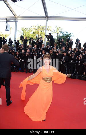 24 mai 2013 - Cannes, France - CANNES, FRANCE - 24 MAI : Victoria Abril assiste à la première de "l'Immigré" lors de la 66e Assemblée annuelle du Festival du Film de Cannes au Palais des Festivals le 24 mai 2013 à Cannes, France. (Crédit Image : © Injimbert ZUMAPRESS.com)/Frederick Banque D'Images
