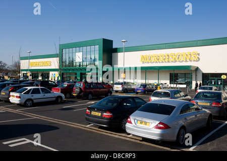 Supermarché Morrisons Borehamwood Banque D'Images