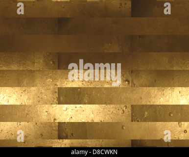 L'image de fond de bandes d'or Banque D'Images