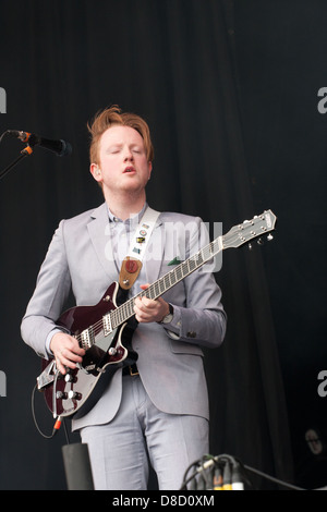 Alex trimble, two door cinema club Banque D'Images