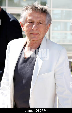 Cannes, France. 25 mai, 2013. Roman Polanski assistant à la 'Venus in Fur' photocall à la 66e Festival de Cannes. Le 25 mai 2013. Photo : afp/Alamy Live News Banque D'Images