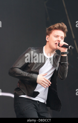 Conor Maynard au Radio1 Un grand week-end Banque D'Images