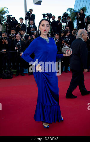 L'actrice Rossy de Palma assiste à la première de 'Venus In Fur' au cours de la la 66e Festival International du Film de Cannes au Palais des Festivals de Cannes, France, le 25 mai 2013. Photo : Hubert Boesl Banque D'Images