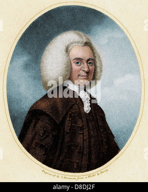 COLIN MacLAURIN (1698-1746) mathématicien écossais Banque D'Images