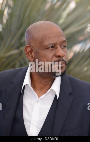 Cannes, France. 26 mai, 2013. L'acteur Forest Whitaker, assiste à une séance de photos pour 'Zulu' lors de la 66e Assemblée annuelle du Festival du Film de Cannes au Palais des Festivals le 26 mai 2013 à Cannes, France. (Crédit : Crédit : Image/ZUMAPRESS.com/Alamy Injimbert Frederick Live News) Banque D'Images