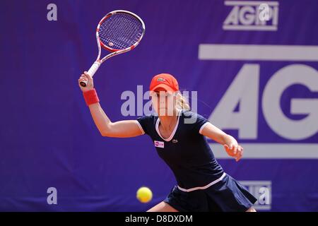 Strasbourg, France. 25 mai, 2013. Alize Cornet FRA. Finale de la internationaux de Strasbourg WTA tennis Womens championship. Banque D'Images