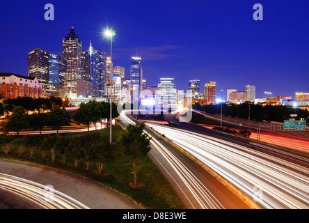 Le centre-ville d'Atlanta, Georgia, USA. Banque D'Images