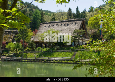 Hida no Sato, Takayama, Japon Banque D'Images