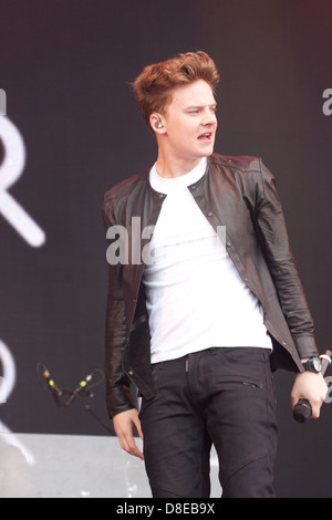 Conor Maynard au Radio1 Un grand week-end Banque D'Images