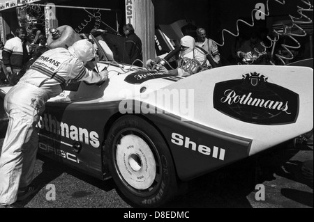 1000 KM Spa, 1985;Belgique ; Porsche 956 Banque D'Images