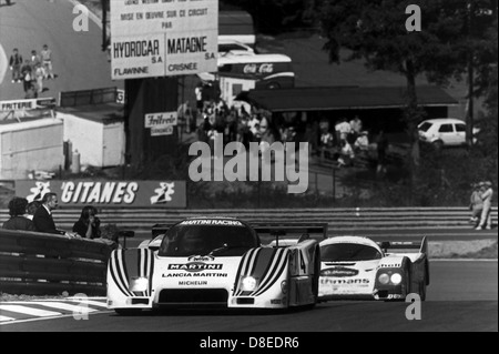 1000 KM Spa ; 1985 ; Belgique ; Lancia Martini ; Lancia LC2;Patrese, Nannini,Baldi Banque D'Images