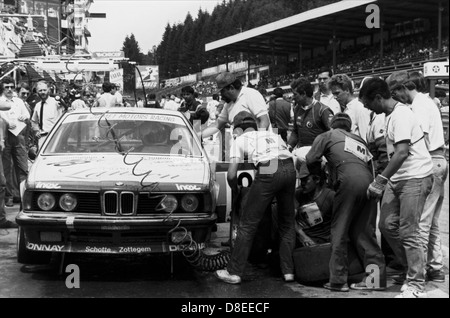 24 Heures de Spa 1985, la Belgique,BMW,635,Maljean Hoebeke ,Hex Banque D'Images