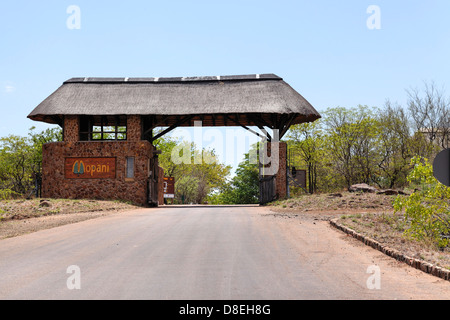 Mopani Gate Parc National Kruger en Afrique du Sud Banque D'Images