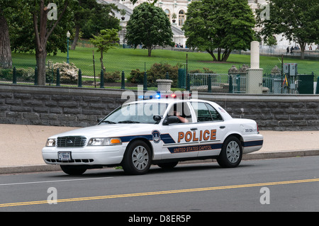 United States Capitol Police Ford Crown Victoria Police Voiture, Washington, DC Banque D'Images