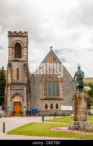 Bâtiment, Duncansburgh l'église paroissiale de Macintosh, Fort William, Scotland Banque D'Images