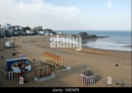 Viking Bay Broadstairs Kent Banque D'Images