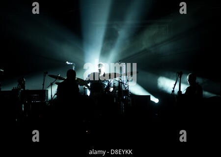 Londres, Royaume-Uni - 27 mai 2013 : Mark Knopfler joue live au Royal Albert Hall. Credit : Piero Cruciatti/Alamy Live News Banque D'Images