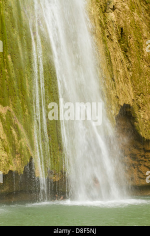 Salto del Limon à Samana, République dominicaine. Banque D'Images