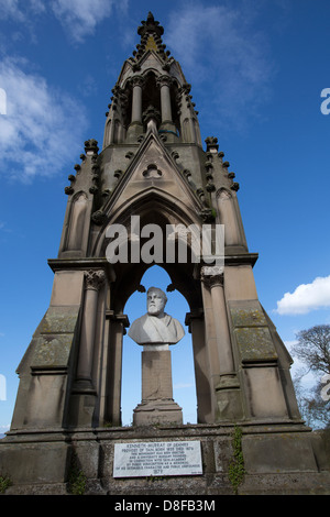 Ville de Tain, en Écosse. Le style Gothique 1879 Kenneth Murray monument commémoratif sur Tain High Street. Banque D'Images