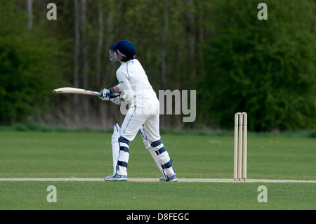 Le sport universitaire, mesdames cricket Banque D'Images