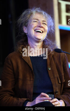 Hay-on-Wye, au Royaume-Uni. 27 mai 2013. Sur la photo : Lucy Boyd. Re : le Telegraph Hay Festival, Hay on Wye, Powys, Pays de Galles. Credit : D Legakis / Alamy Live News Banque D'Images