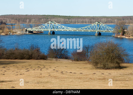 Pont Glienicker Potsdam Banque D'Images