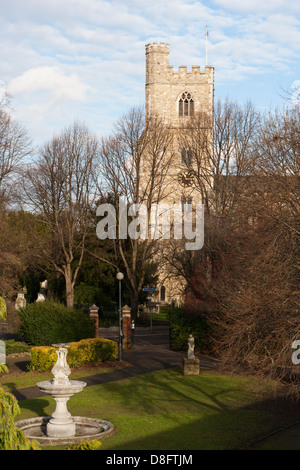 All Saints Church Fulham London England Banque D'Images