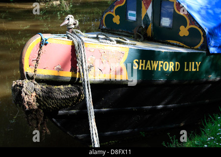 Un grand classique sur l'Oxford Canal près de Thrupp, dans l'Oxfordshire Banque D'Images