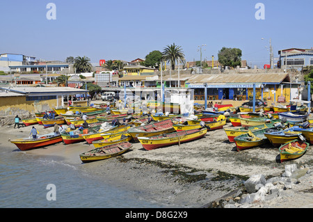 bateaux de pêche Banque D'Images