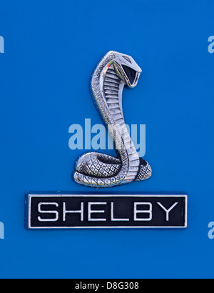 Badge sur une Shelby Cobra Banque D'Images