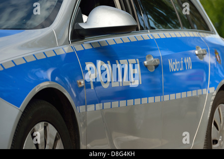 voiture de police Banque D'Images