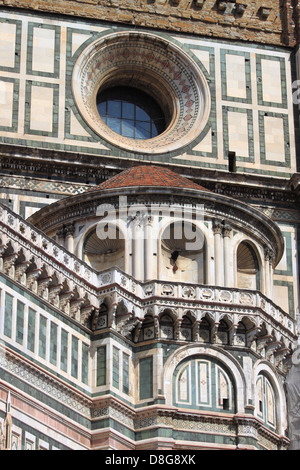 La cathédrale Santa Maria del Fiore à Florence, Italie Banque D'Images