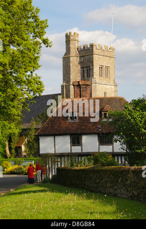 Smarden Village, Kent, Angleterre GB Banque D'Images