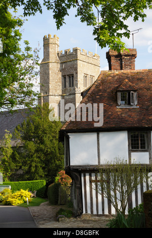 Smarden pittoresque village de Kent, England, UK, FR Banque D'Images