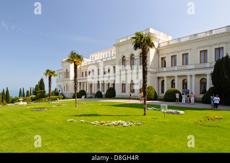 Palais de Livadia, Yalta, Crimée, Ukraine Banque D'Images