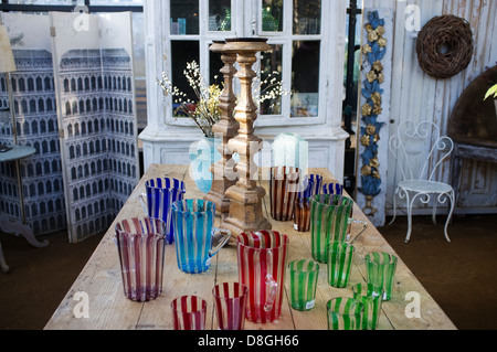 Petersham nurseries, une pépinière, salon de thé et café à Richmond, Surrey, Angleterre, Royaume-Uni. Banque D'Images