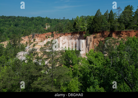 Providence Canyon State Park Banque D'Images