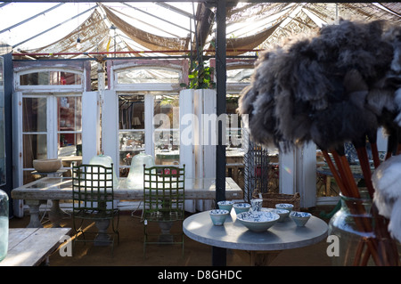 Petersham Nurseries, une pépinière, salon de thé et café à Richmond, Surrey, Angleterre, Royaume-Uni. Banque D'Images