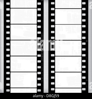 Bande de film grunge background Banque D'Images