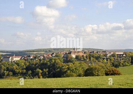 Flavigny-sur-Ozerain Banque D'Images