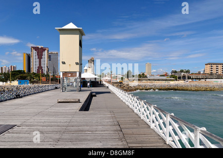 Pont Anglais, Fortaleza, Brésil¡, CearÃ Banque D'Images