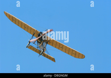Blériot XI la manche, oldtimer-plane Banque D'Images