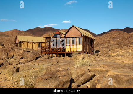 Un hébergement indépendant à l'Tatasberg Camp de pleine nature, le parc national de Richtersveld Transfrontier, Afrique du Sud Banque D'Images